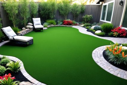 Creative Garden Design with Artificial Turf