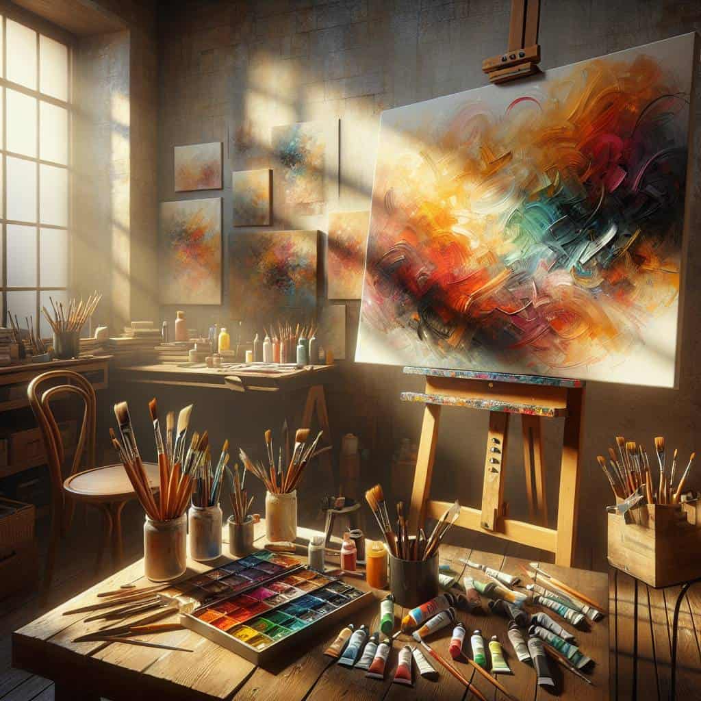 When Abstract Met Canvas: A Love Story