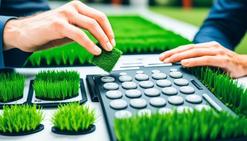 budgeting for artificial grass