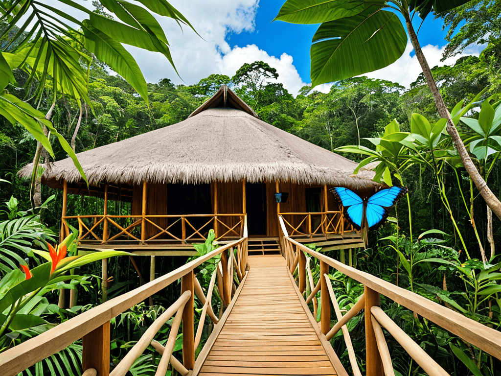 How to Practice Sustainable Travel 3 Earthly Harmony Through Tourism eco lodge
