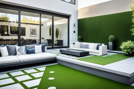 Modern Lawn Design