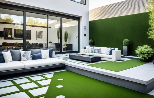 Modern Lawn Design