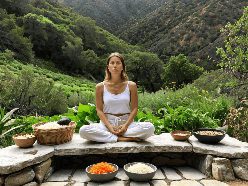 Cultivating Mindful Eating outdoors