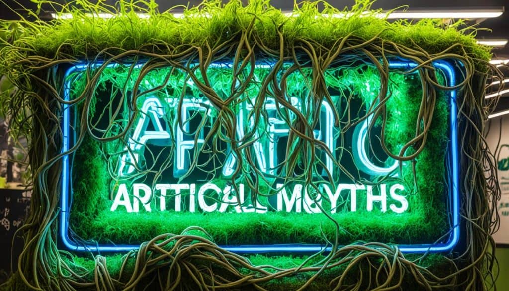 origins of artificial grass myths