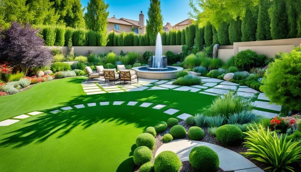 benefits of artificial turf for landscape design