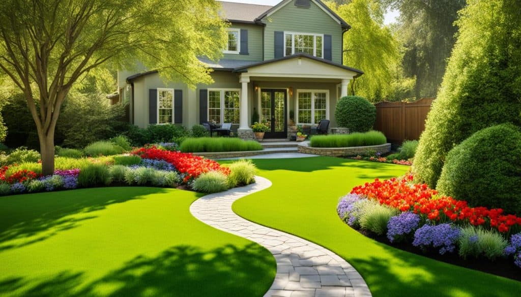 stunning yard design with artificial turf stunning yard design with artificial turf