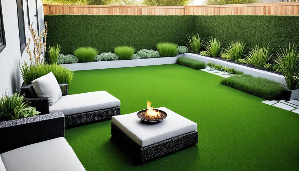 aesthetic appeal with eco-friendly turf