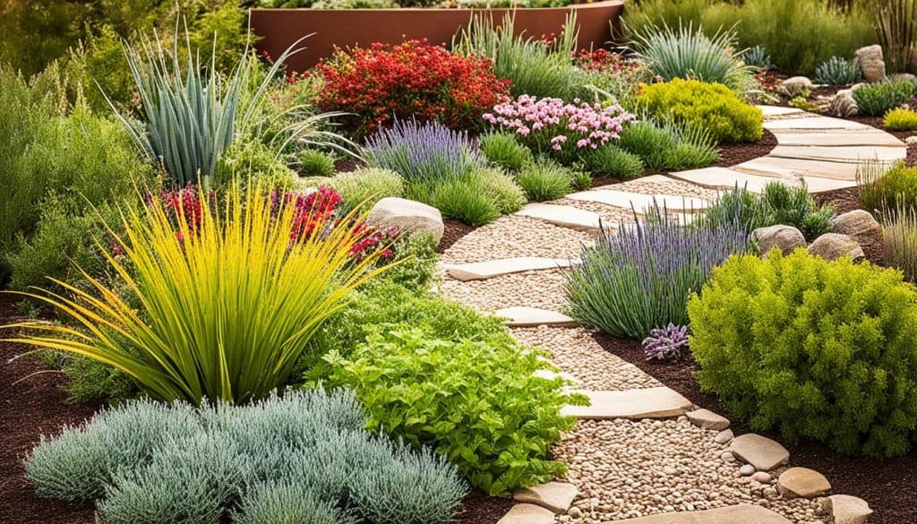 sustainable landscaping with native garden and xeriscaping techniques