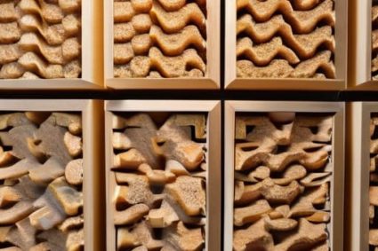 Acoustic Decoupling (Staggered Studs) wall design.