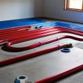 Hydronic Radiant Floor Loop layout design.