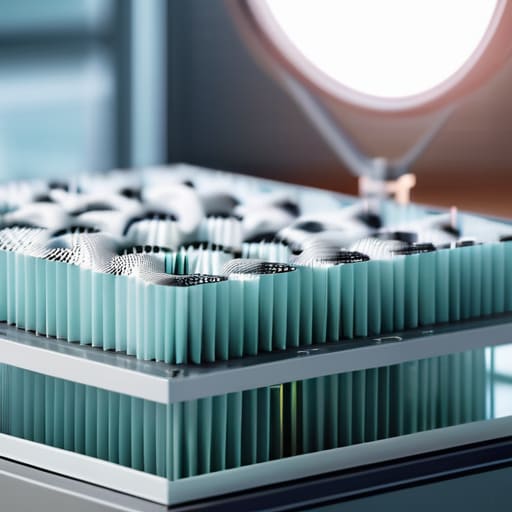 HEPA H14 Particle Isolation Metrics filtration units.