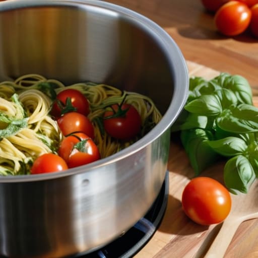 The One-Pan Pesto Pasta Miracle recipe.