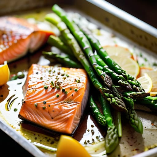 Salmon and veggies: The Sheet Pan Savior.