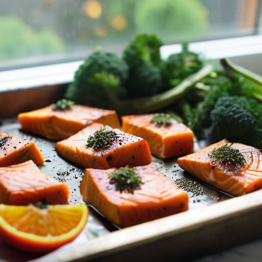 The Sheet Pan Savior meal prep recipe.