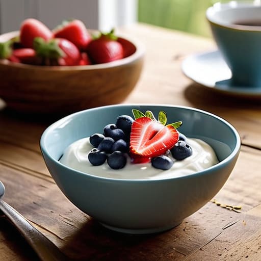 Healthy Greek Yogurt Power Bowls breakfast.