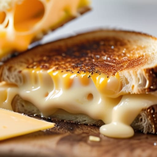 Gourmet Grilled Cheese and Tomato Soup.