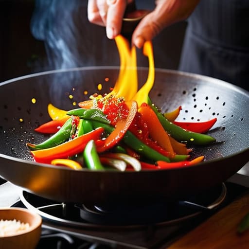 Sizzling stir fry: The Final Sizzle.