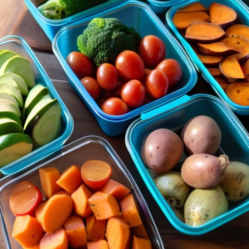 Healthy meal prep ideas for the week.