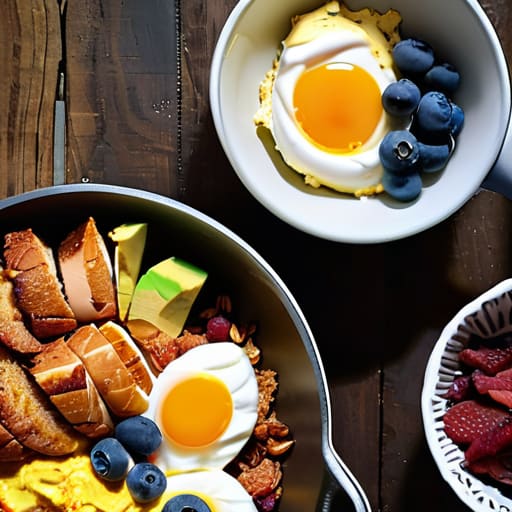 Easy high protein breakfast ideas for satiety.
