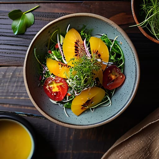 Tips on how to make salad interesting.