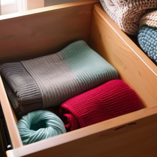 Tips on how to store seasonal items.