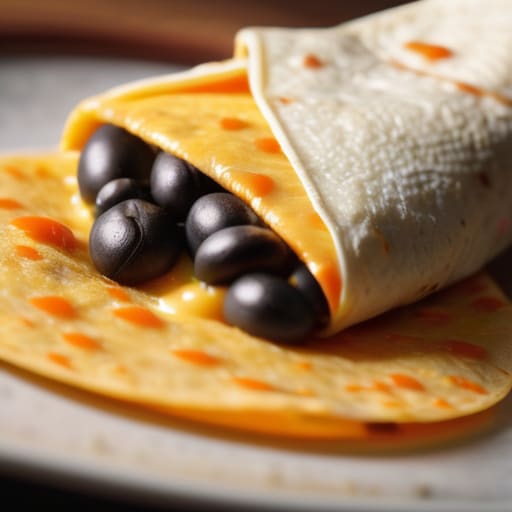 Cheesy Loaded Black Bean Quesadillas.