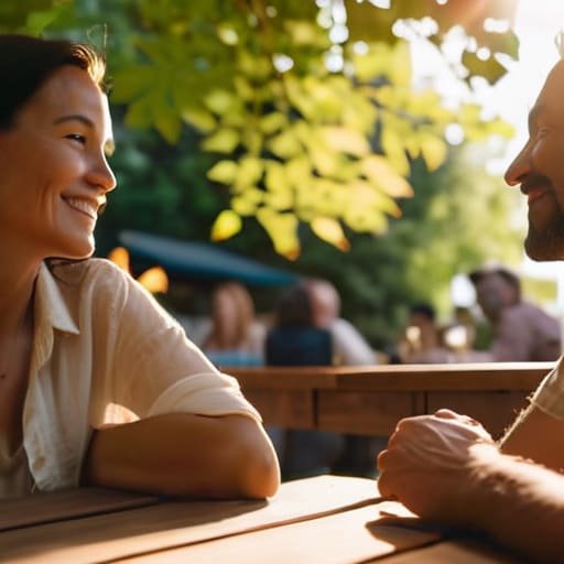 How to start a conversation with a stranger.