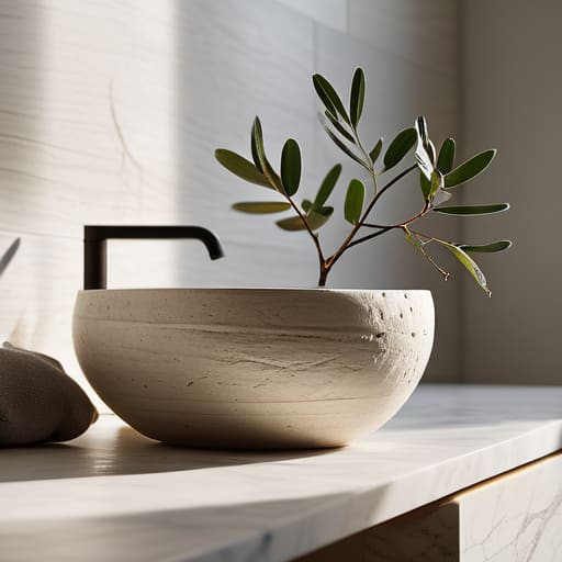 Curating Calm Through Minimalist Bathroom Decor