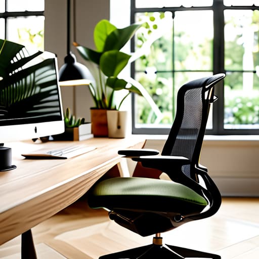 The Architectural Foundation: Herman Miller Aeron chair.