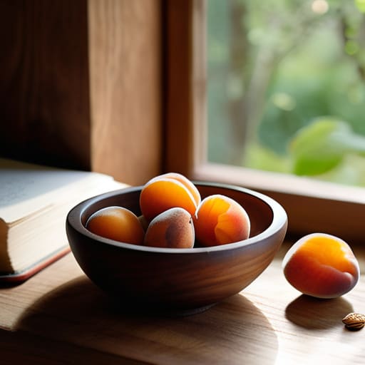 Sun-Drenched Orchard Bites of apricots and walnuts.