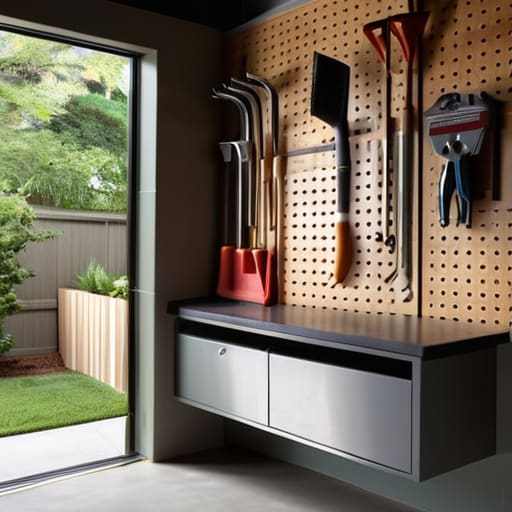 Sculpting Order Mastering Maximizing Small Garage Space