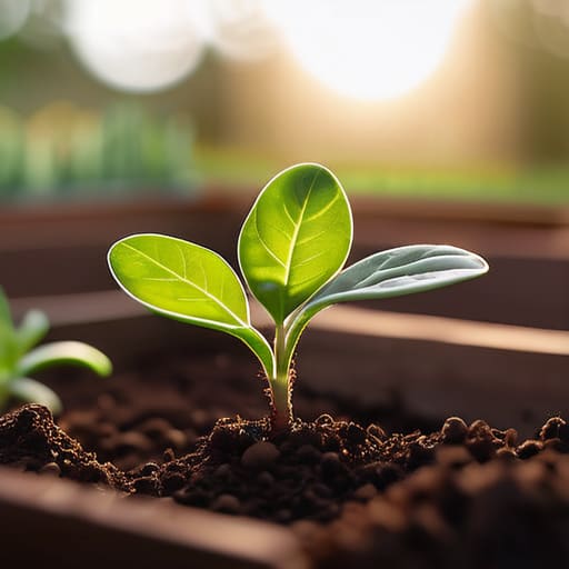 Cultivating Your Living Legacy in garden soil.