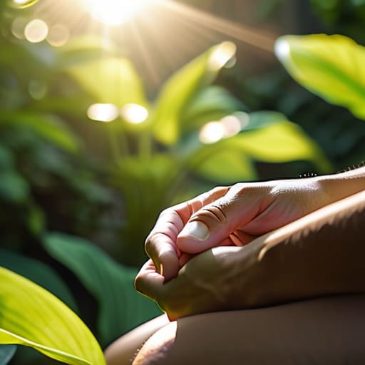 Finding Your Rhythm in the Green garden.